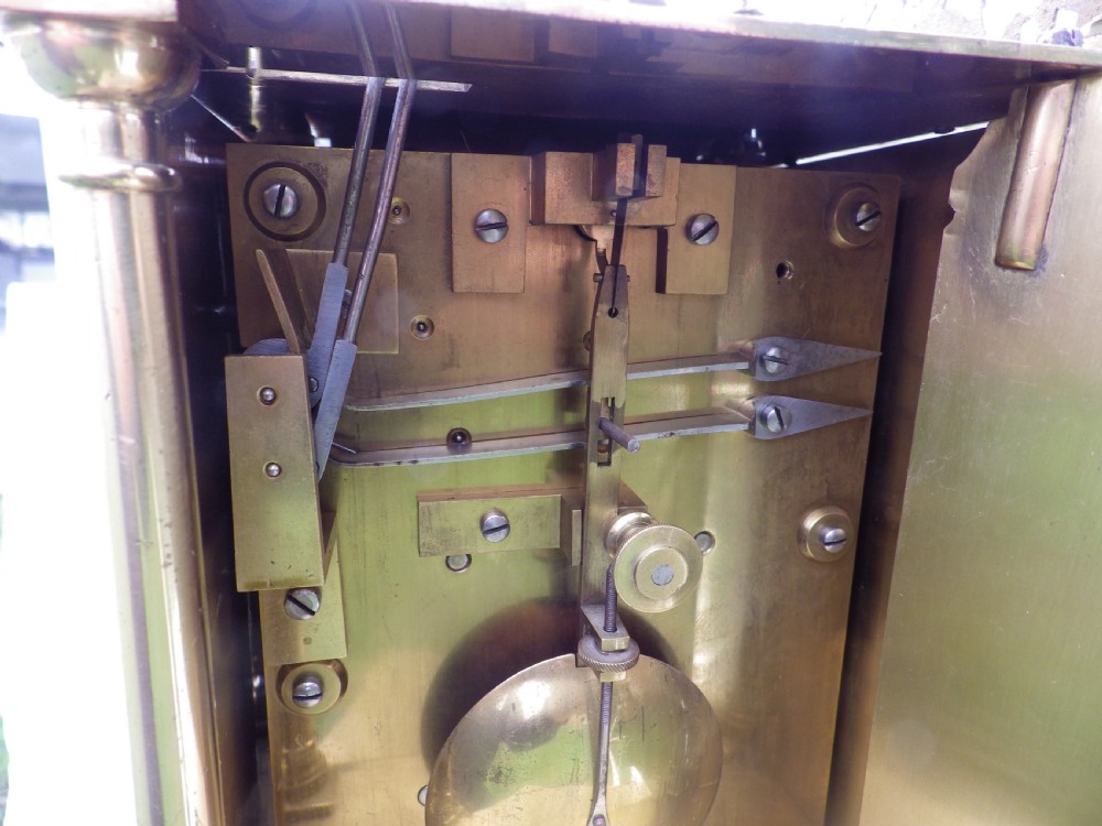 Lantern Clock Double Fusee Ting Tang Strike A Rare clock View VI