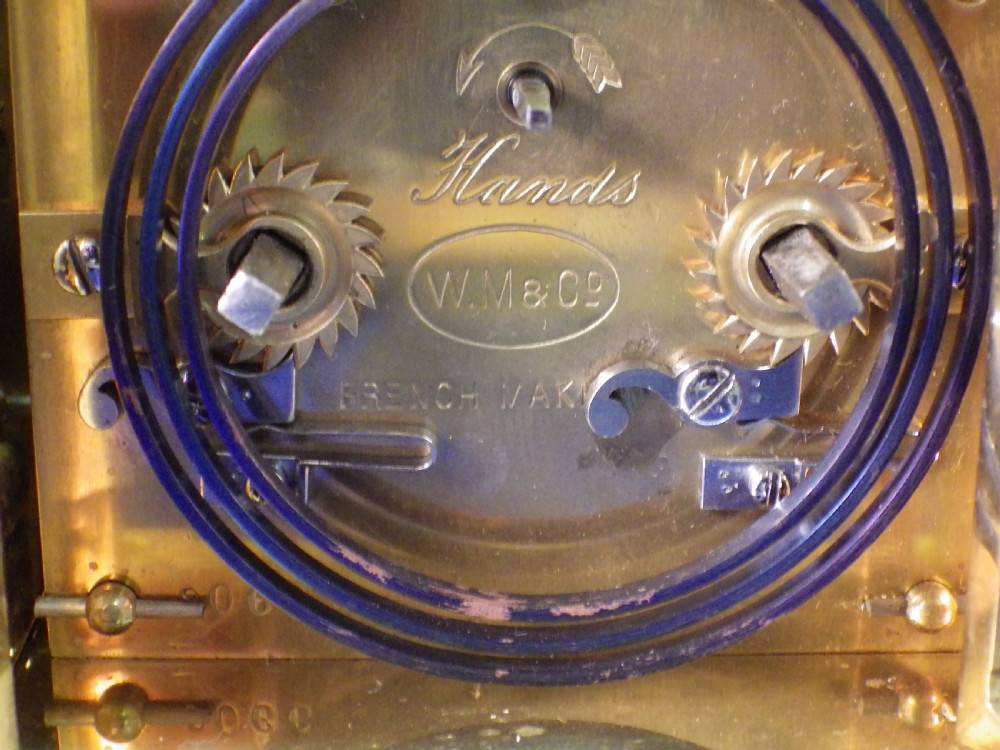 French Repeating Carriage Clock Simply Stunning bow sided case View VIII