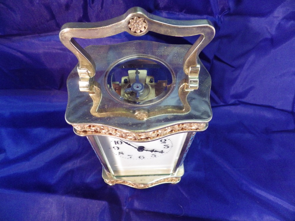 French Carriage Clock in A Really Nice Case Style View V