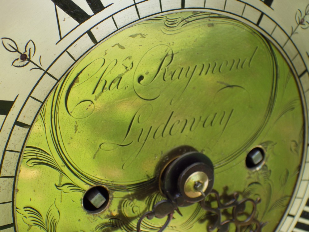 English Lantern Clock Case Around 1780 Double Fusee Movement Charles Raymond Of Lydeway View II