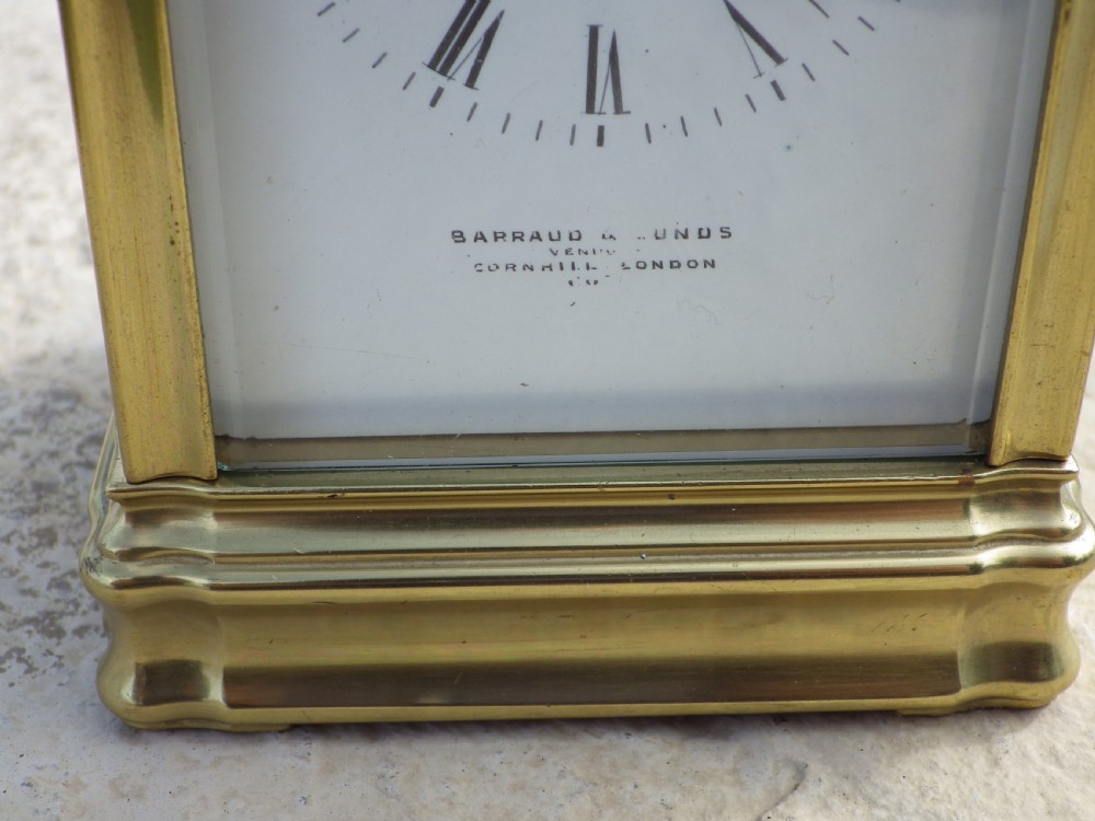 French Repeating Carriage Clock Movement Fully Restored View VI