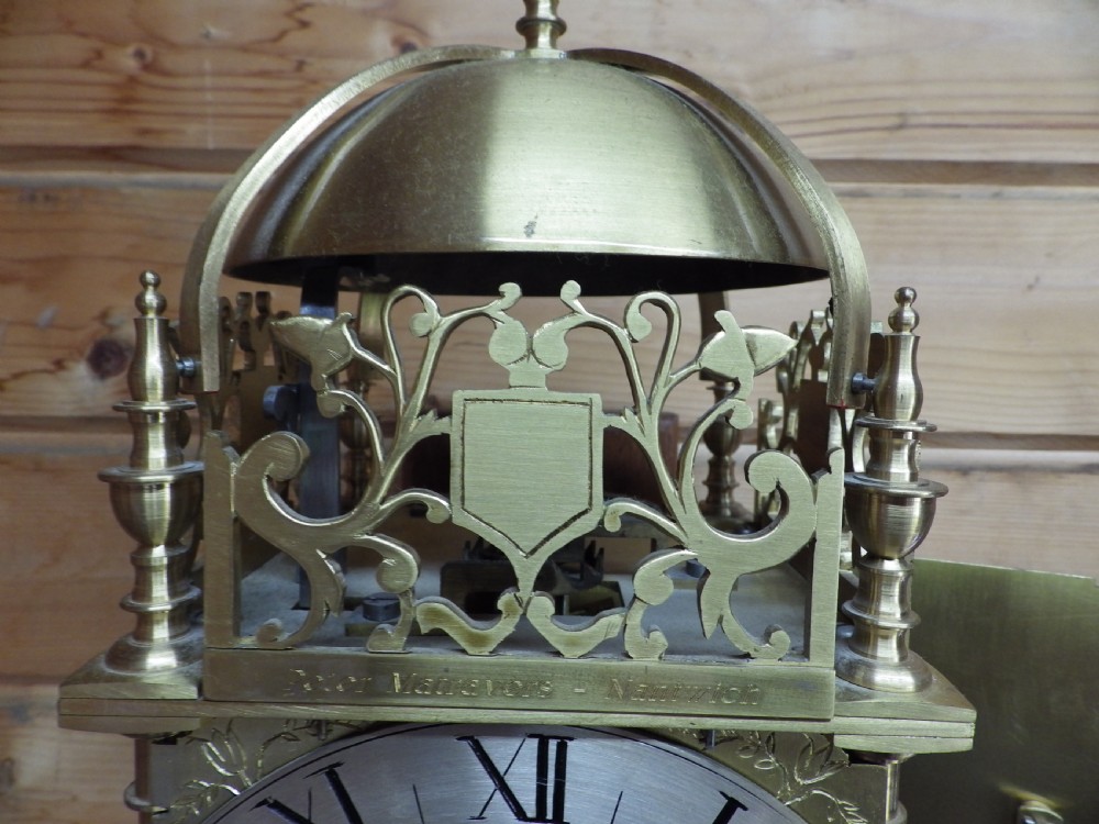 English Verge Lantern Clock Made By A Retired Clock Maker  View VII