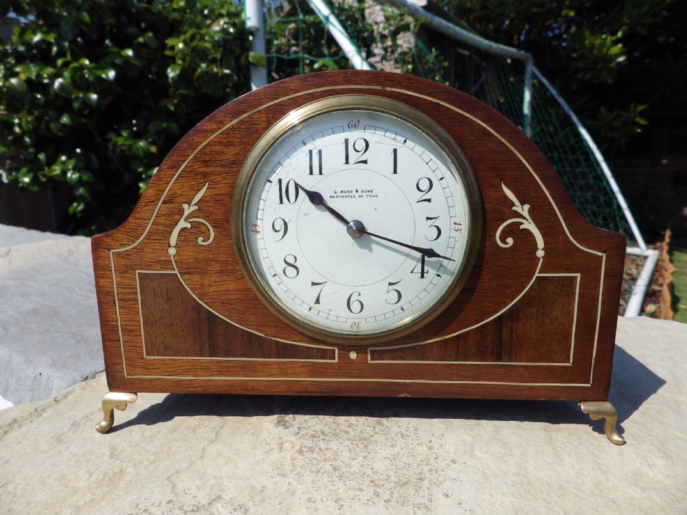 Art Deco Eight Day Mantel Clock