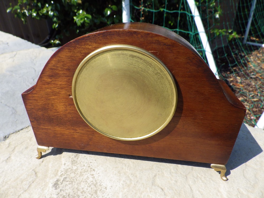 Art Deco Eight Day Mantel Clock View VI