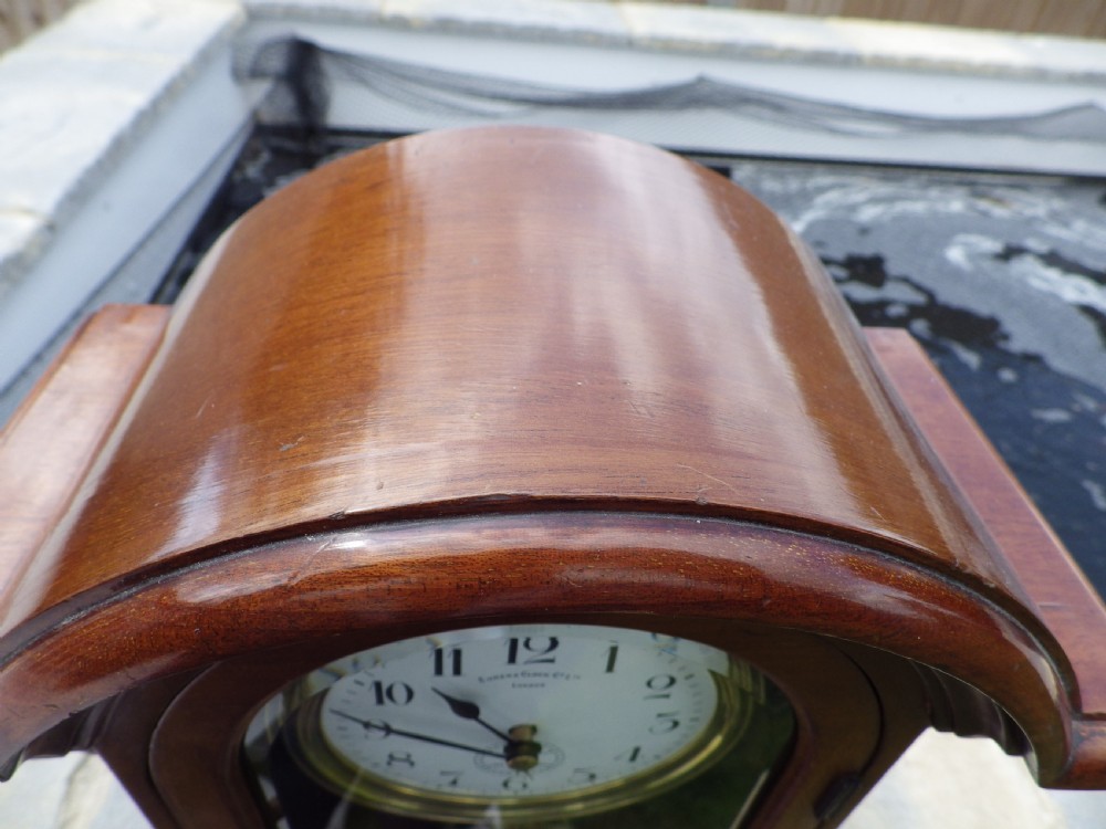 Eureka Clock Company Mantel Clock The Rarest Example Seconds Hand 3 Ball View III