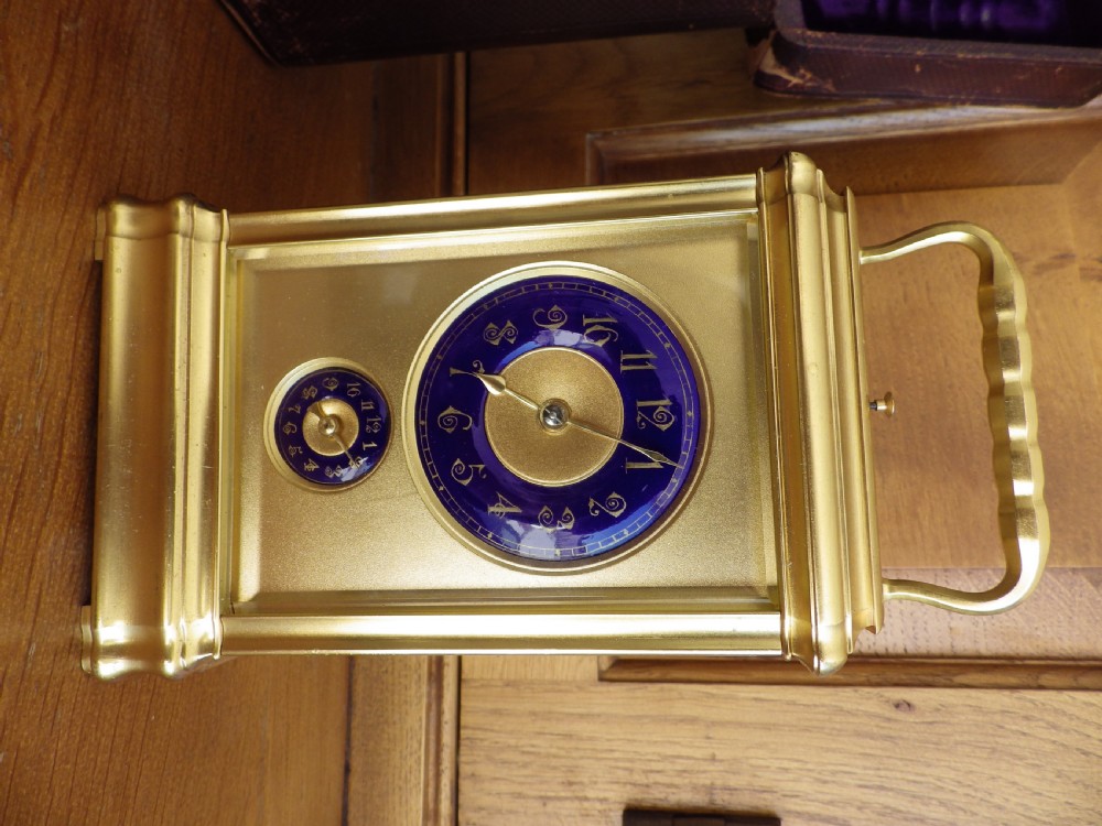 Rare Minute Repeater Carriage Clock By Margaine View II