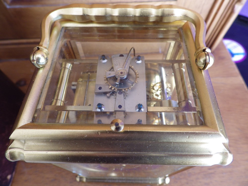 Rare Minute Repeater Carriage Clock By Margaine View VII
