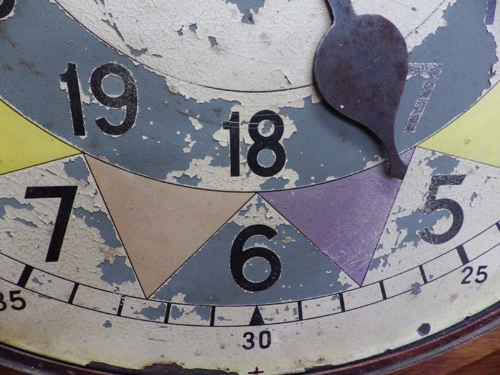 Dial Clock RAF Sector Clock 1941 In Original Condition Serviced & Running Strong View V