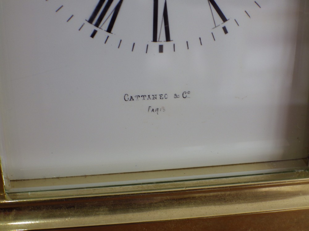 French Repeater Carriage Clock With The Original Case Circl 1880s View IV