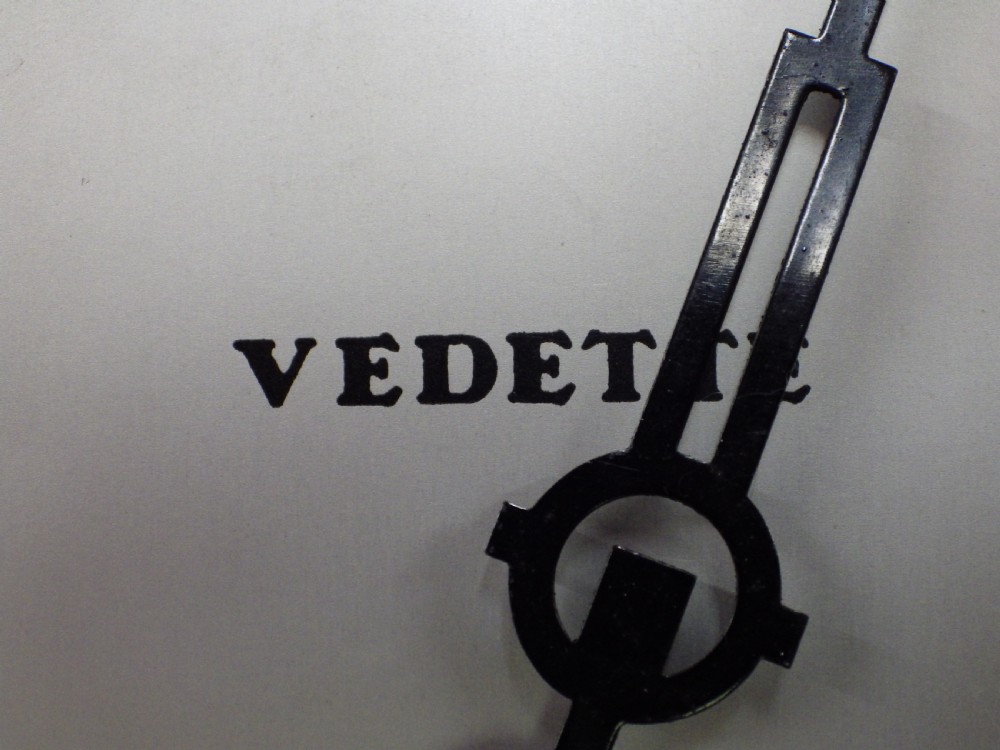 French Art Deco Westminster Chime Wall Clock By Vedette 1930s View VIII
