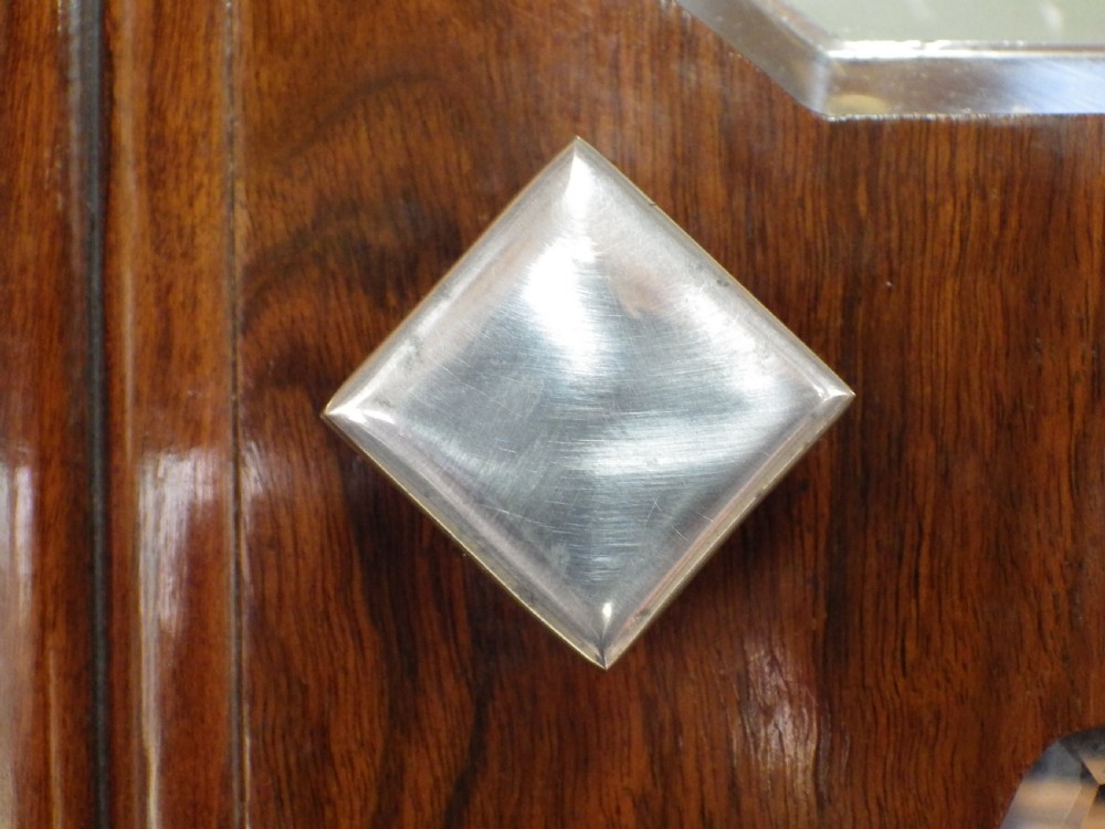 French Art Deco Westminster Chime Wall Clock By Vedette 1930s View IX