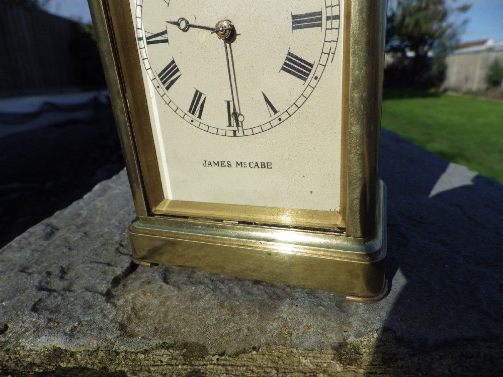 James Mc Cabe Double Fusee Carriage Clock 1790-1810 View II