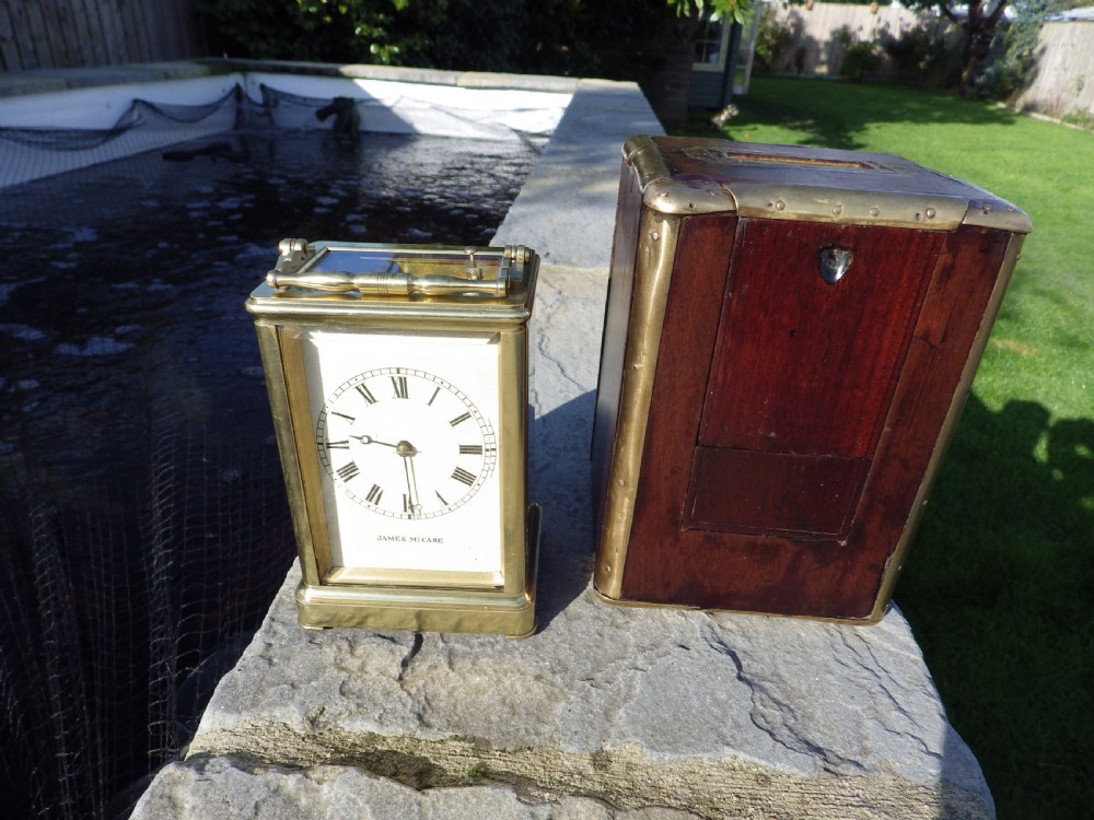 James Mc Cabe Double Fusee Carriage Clock 1790-1810 View XVI