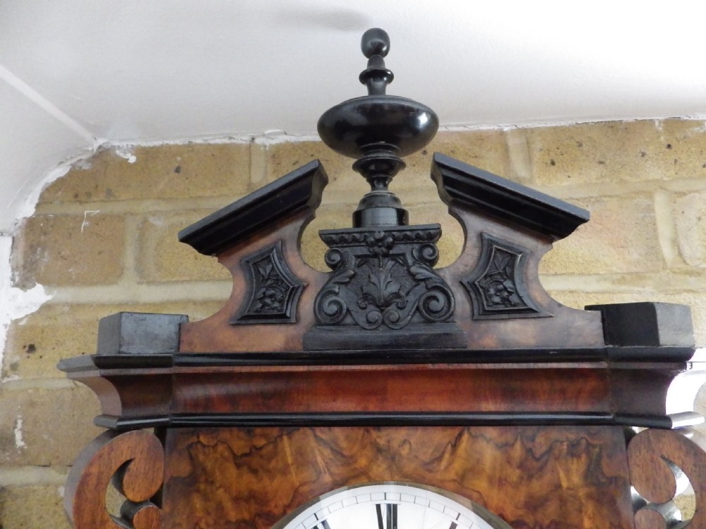 Vienna Regulator Clock By Lenzirch 1870s View III