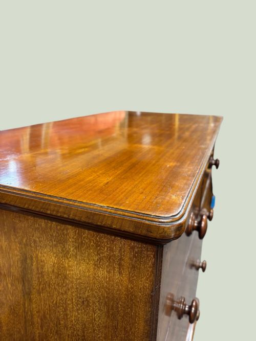 fig 2. Early Victorian Mahogany Chest of Drawers