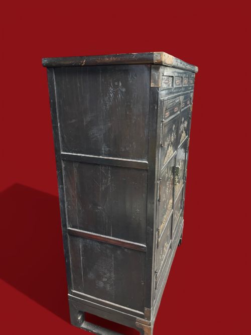 KOREAN PAINTED CHEST IN ORIGINAL CONDITION - ADDITIONAL PHOTO 3