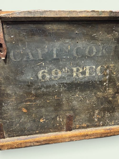 CAMPAIGN CHEST FROM THE BOER WAR 69TH REGIMENT - ADDITIONAL PHOTO 1