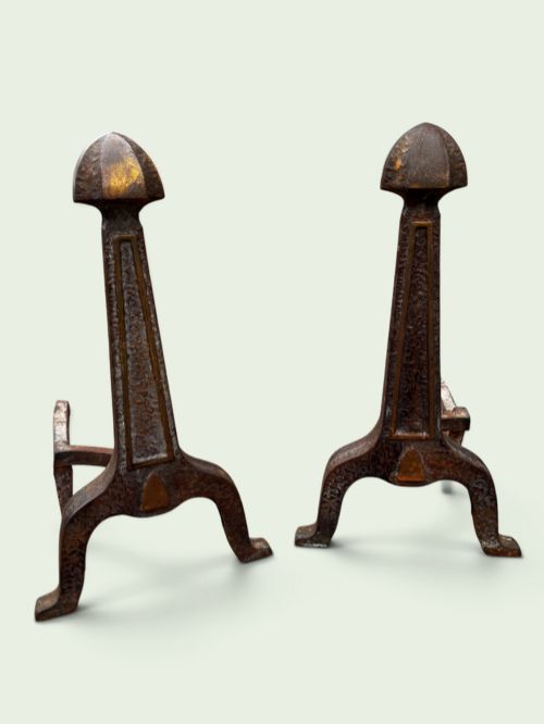 Late 19th Century Andirons