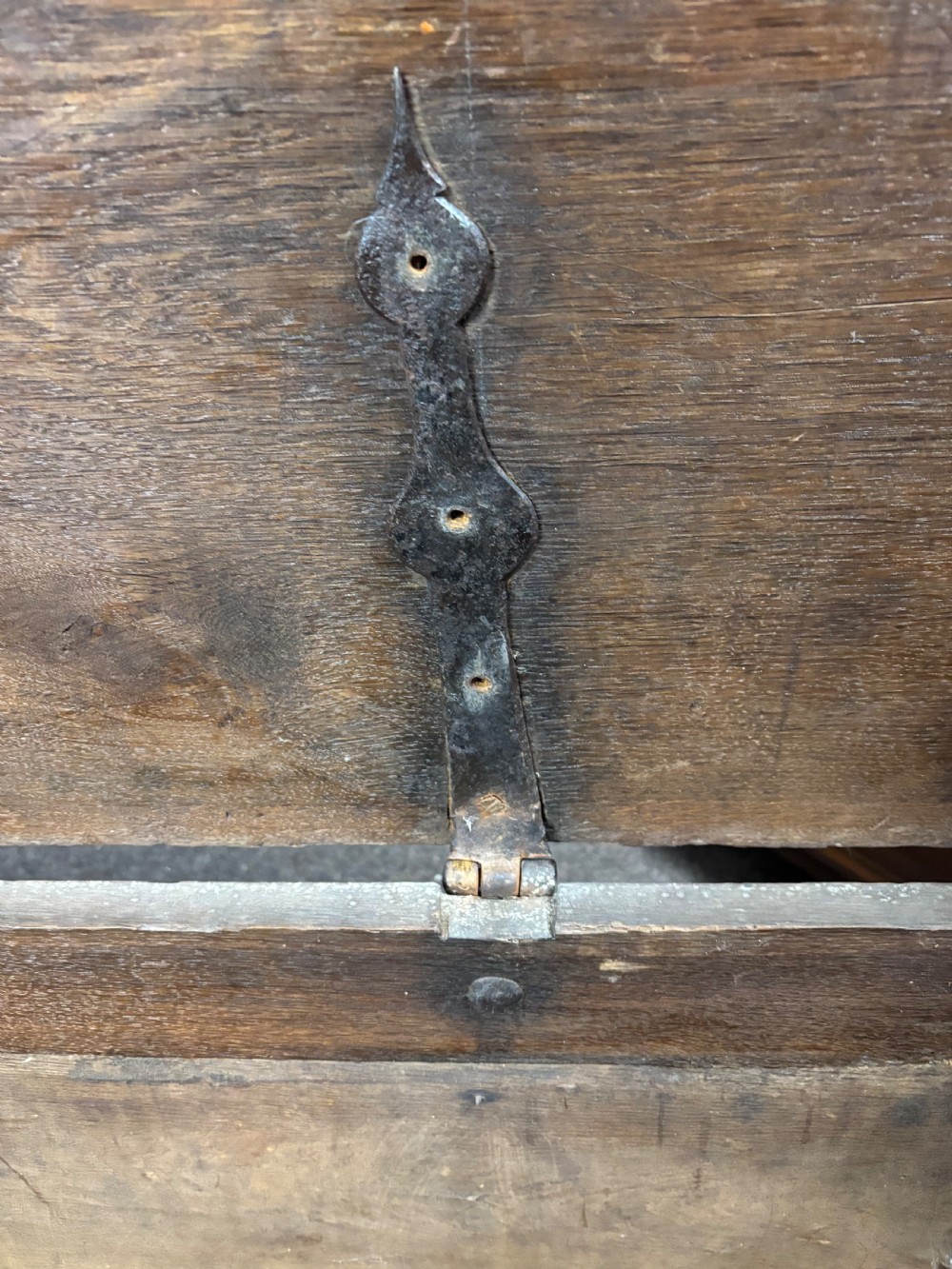 Continental Late 17th century Oak Coffer  View X