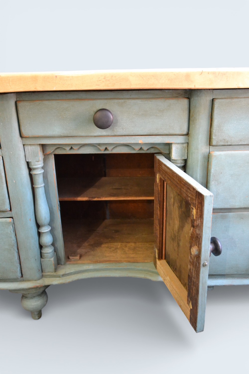 Victorian painted Dresser Base  View II