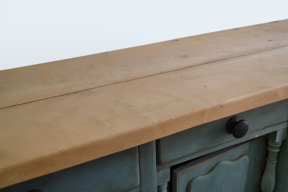 Victorian painted Dresser Base  View IV
