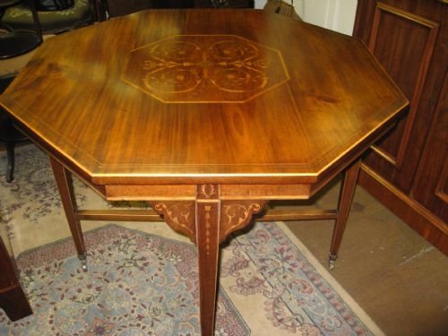 Inlaid Mahogany Centre Table