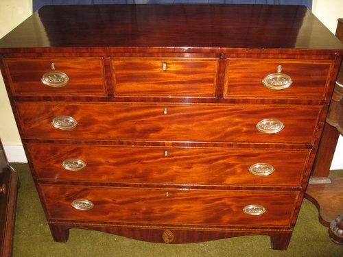 Georgian Mahogany Chest of Drawers