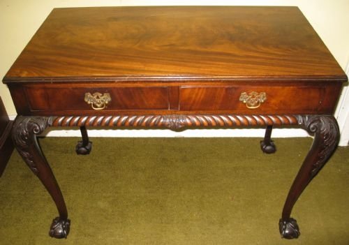 Small Mahogany Desk / Side Table