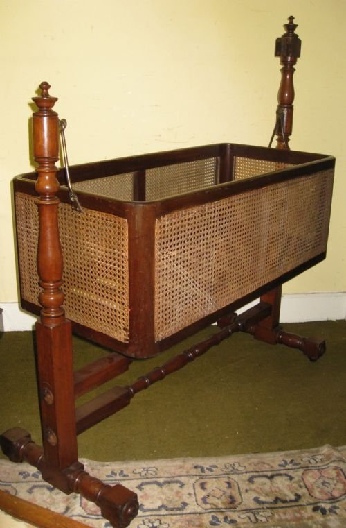 Georgian Mahogany Childs Cradle