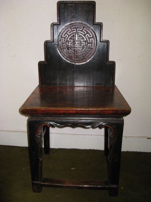 Chinese Fruitwood Chair