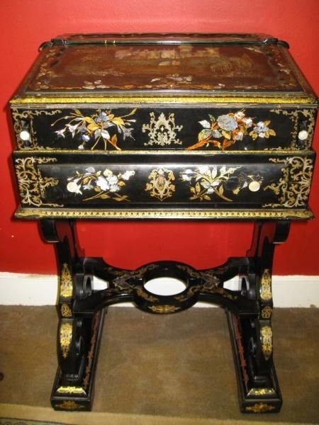 Papier Maché Desk / Games Table