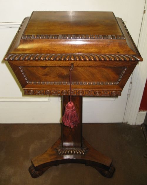 Georgian Mahogany Teapoy