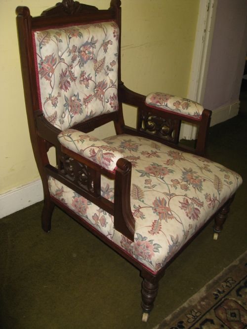 Walnut Armchair