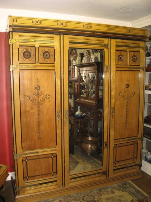 Aesthetic Movement / Arts & Crafts Wardrobe