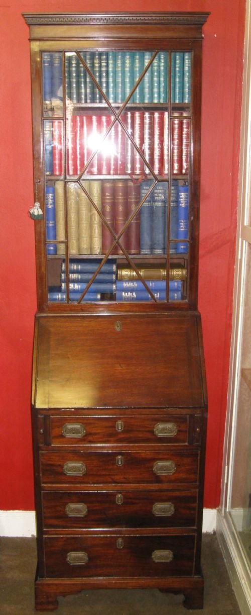 Mahogany Bureau Bookcase