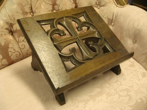 Gothic Oak Book Stand