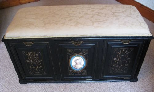 Ebonised Window Seat