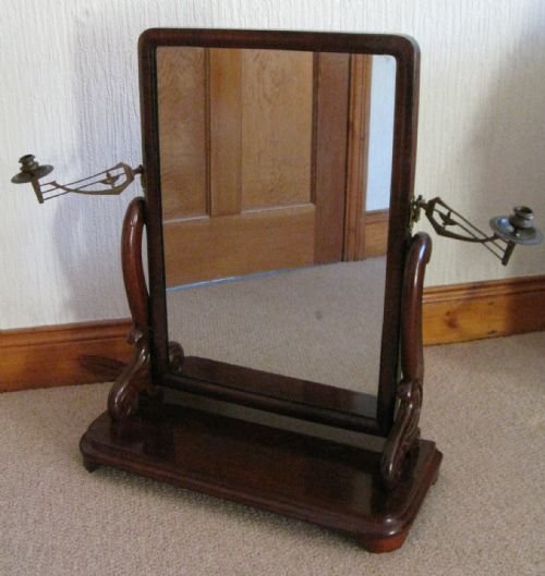 William IV Mahogany Dressing Table Mirror