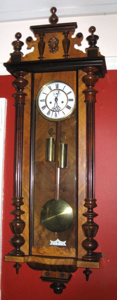 Double Weight Vienna Wall Clock