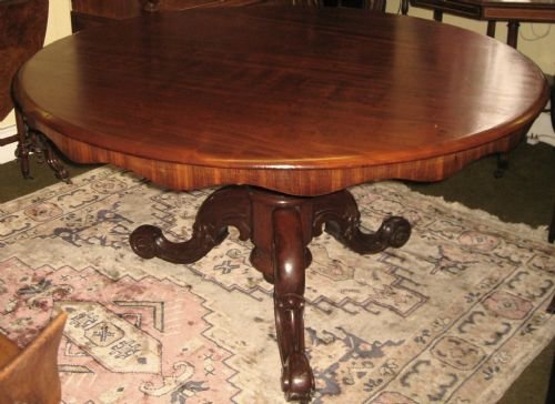 Mahogany Tilt Top Breakfast Table