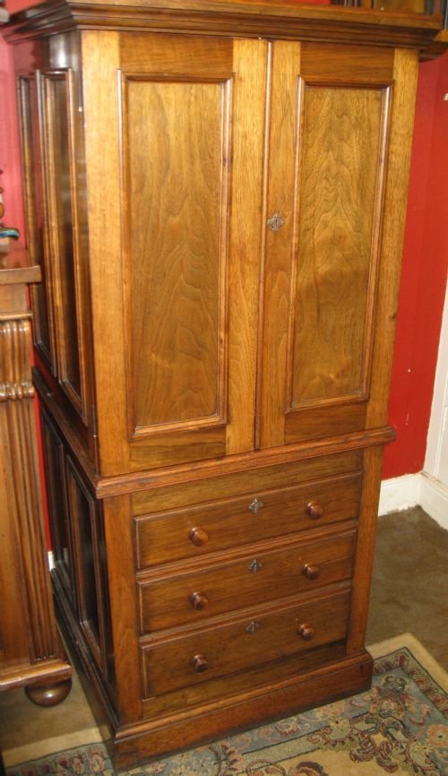 Walnut Safe Cabinet by Milners