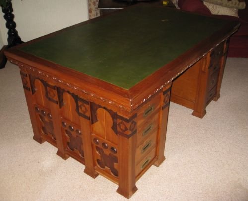 Arts and Crafts Partners Desk