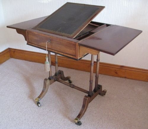 Regency Mahogany Writing Table
