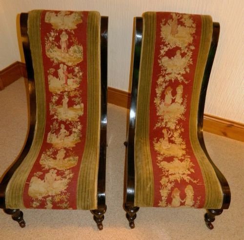 Pair of Slipper Chairs
