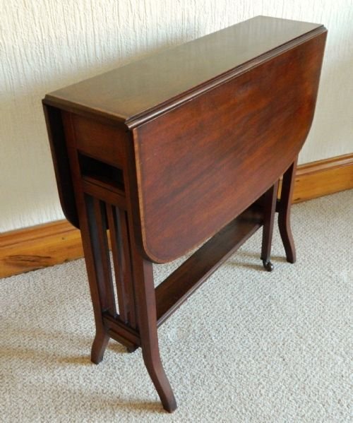 Inlaid Mahogany Sutherland Table