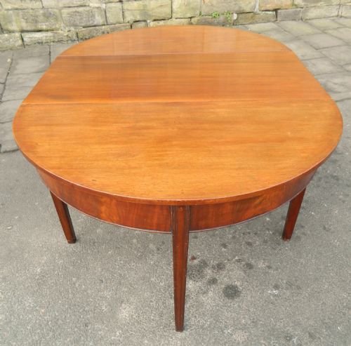Georgian Mahogany Dining Table