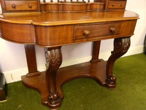 fig 1. mahogany duchess dressing table