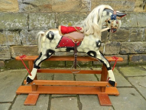 Dapple Grey Rocking Horse