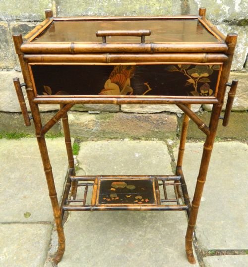 Bamboo Side Table