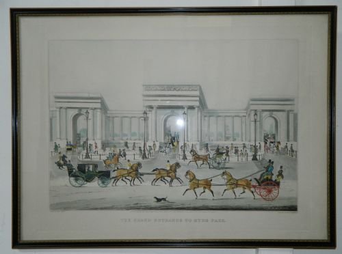 The Grand Entrance to Hyde Park - Print